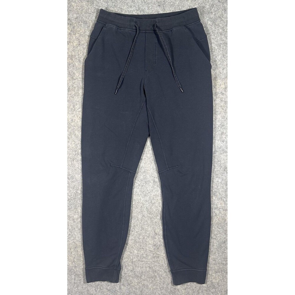 Lululemon City Sweat Jogger Men’s M Black/Gray Gym Athleisure Pants Pockets